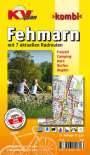 Sascha René Tacken: Fehmarn, KVplan, Radkarte/Freizeitkarte/Stadtplan, 1:27.500 / 1:12.500, KRT