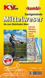 : Mittelweser (Landesbergen, Stolzenau) mit Steinhuder Meer, KVplan, Radkarte/Wanderkarte/Stadtplan, 1:30.000 / 1:12.500, KRT