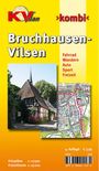 : Bruchhausen-Vilsen, KVplan, Radkarte/Wanderkarte/Stadtplan, 1:25.000 / 1:12.500, KRT