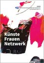 Text: "Künste Frauen Netzwerk", "GEDOK Verband der Gemeinschaften der Künstlerinnen und Kunstfördernden e. V." Abstrakte, bunte Kunst.
