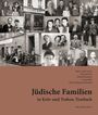 Text: "Jüdische Familien in Kröv und Traben-Trarbach". Collage aus alten Familienfotos mit Menschen in verschiedenen Posen.