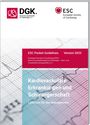 ESC Pocket Guidelines, Version 2025. Kardiovaskuläre Erkrankungen und Schwangerschaft. Logos von DGK und ESC.