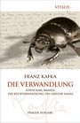 Franz Kafka: Die Verwandlung, Buch
