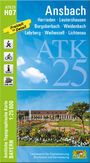 : Ansbach 1 : 25 000, KRT