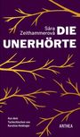 „DIE UNERHÖRTE“ von Sára Zeithammerová. Goldene Zweige auf lila Hintergrund. Übersetzt von Karolina Heidinger, ANTHEA.