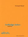 Christoph Wenzel: landläufiges lexikon, Buch