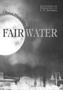 "Oliver Plaschka FAIR WATER. Sonderausgabe mit Illustrationen von C. F. Srebalus." Mond über Stadtlandschaft.