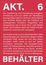 Architekturkollektiv AKT: AKT. 6 Behälter, Buch