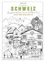 : Mein Schweiz Ausmalwimmelbuch, Buch