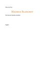 "Hans-Jost Frey. Maurice Blanchot - Das Ende der Sprache schreiben. Engeler." Texte in schlichter Schrift auf weißem Hintergrund.