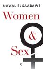 Texte: "Nawal El Saadawi, Women & Sex". Symbol Venuszeichen, rot-schwarz. 