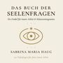 "Das Buch der Seelenfragen" steht oben. Unten steht "Sabrina Maria Haug". In der Mitte ein Auge mit stilisiertem Stern.