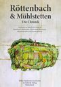 "Röttenbach & Mühlstetten: Die Chronik" vor hellen Hintergrund, zeigt eine bunte Landschaftsillustration.