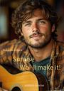 Text: "Susanne Erhard", "Sunrise", "We`ll make it!", "edition sunrise". Ein Mann mit Bart und lockigem Haar hält eine Gitarre.