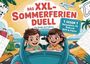 Pro-Famalia Verlag: Reisespiele für Zwei: Das XXL Sommerferien-Duell zum Ausfüllen mit Stift und Papier., Buch