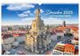Peter Schubert: Kalender Dresden Luftaufnahmen 2025, KAL
