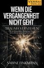 "Wenn die Vergangenheit nicht geht. Trauma verstehen. Ein Ratgeber für Betroffene." Design mit zerbrochenem Glas.