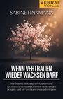Titel: "SABINE FINKMANN" und "WENN VERTRAUEN WIEDER WACHSEN DARF". Ein Baum mit rosa Blüten vor dunklem Hintergrund.
