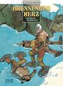 Patrick Cothias: Brennendes Herz, Buch