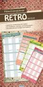 : Familienplaner "RETRO" Kalender 2025, KAL