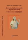 : Chinesische Hermeneutik Digest 2024/2025, Buch