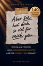 "140 Impulse für Töchter". Ein Blatt mit handschriftlichem Text, dunkler Hintergrund. Oben steht "Annabelle Weiss", unten "Nuvomé Verlag".