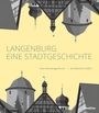 „LANGENBURG EINE STADTGESCHICHTE“ Frank Kleinehagenbrock, Jan Wiechert (Hgg.), molino. Graue Architektur vor gelbem Hintergrund.