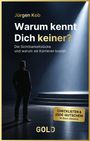 „Warum kennt Dich keiner? Die Sichtbarkeitslücke und warum sie Karrieren kostet.“ Ein Mann steht im Scheinwerferlicht.