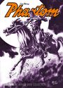 "Lee Falk's Phantom", "Die Heiner Bade Collection" unten; Illustration: maskierter Reiter auf galoppierendem Pferd vor Vollmond.