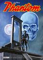 "Phantom", "Die Heiner Bade Collection". Illustration: Held vor Guillotine, großer Schädel im Hintergrund.