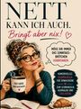 "Nett kann ich auch. Bringt aber nix! Möge dir immer das Sonntagsbrötchen verbrennen." Illustration einer Frau mit Kaffee.