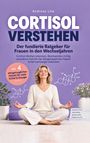 „CORTISOL VERSTEHEN. Warum du im Daueralarm feststeckst... Andreas Löw.“ Molekül-ähnliches Icon oben.