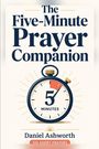 "The Five-Minute Prayer Companion" und "Daniel Ashworth, 150 Short Prayers". Stoppuhr mit "5 Minuten".