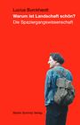 Lucius Burckhardt: Warum ist Landschaft schön?, Buch