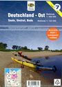 Erhard Jübermann: Wassersport-Wanderkarte / Deutschland Ost für Kanu- und Rudersport, Buch