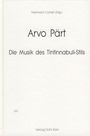 : Arvo Pärt - Die Musik des Tintinnabuli-Stils, Buch