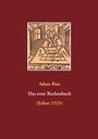 Adam Ries: Das erste Rechenbuch, Buch