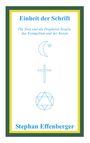 Stephan Effenberger: Einheit der Schrift, Buch