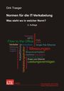 Cover eines Fachbuchs zur IT-Verkabelung. Titel: "Normen für die IT-Verkabelung", Autor: Dirk Traeger. Wortwolke.
