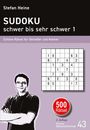 : SUDOKU - schwer bis sehr schwer 1, Buch