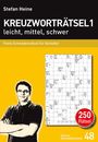 : Kreuzworträtsel 1 leicht, mittel, schwer, Buch