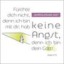 Fürchte dich nicht, denn ich bin mit dir; ...., Buch