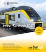 bwegt-Kursbuch 2027, Von A bis BW. Mit bwregiobus-Linien! Regionalverbindungen gültig 2026 bis 2027. Zug in Gelb-Weiß.