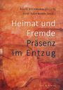 "Heimat und Fremde: Präsenz im Entzug" von Beate Beckmann-Zöller, René Kaufmann. Hintergrund in warmen Rottönen.
