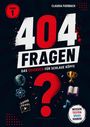 „404 Fragen: Das Quizbuch für schlaue Köpfe". Diverse Symbole wie Globus, Pokal, Buch und Noten sind abgebildet.