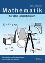 "Mathematik für den Bäderbereich" in großer Schrift, darunter mathematische Symbole und Formen, inkl. Lösungen.