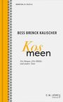 Titel: "KOSMEEN" von Bess Brenck Kalischer. Gelbes, schlichtes Design mit gepunktetem Rand.