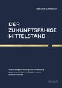 Titel: "Der zukunftsfähige Mittelstand". Untertitel: Strategie im Zeitalter von KI. Dunkelblauer Hintergrund.