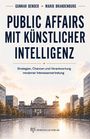 PUBLIC AFFAIRS MIT KÜNSTLICHER INTELLIGENZ. Reichstagsgebäude im Hintergrund mit Wolken und beleuchteten Gebäuden.