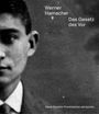 Text: "Werner Hamacher Das Gesetz des Vor Neue Deutsch-Französische Jahrbücher". Foto eines jungen Mannes in Schwarzweiß.